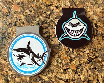 Shark Lover Magnetic Bookmark – Ocean Themed Book Accessory – Teen Reader Gift – Unique Stocking Stuffer