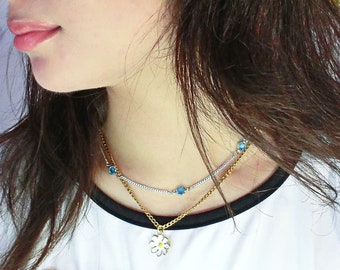 BTS Jimin Inspired Dynamite Necklace. Jimin Style Necklace
