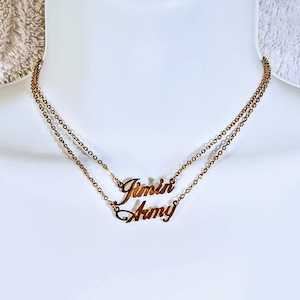 Jimin BTS Necklace - Etsy