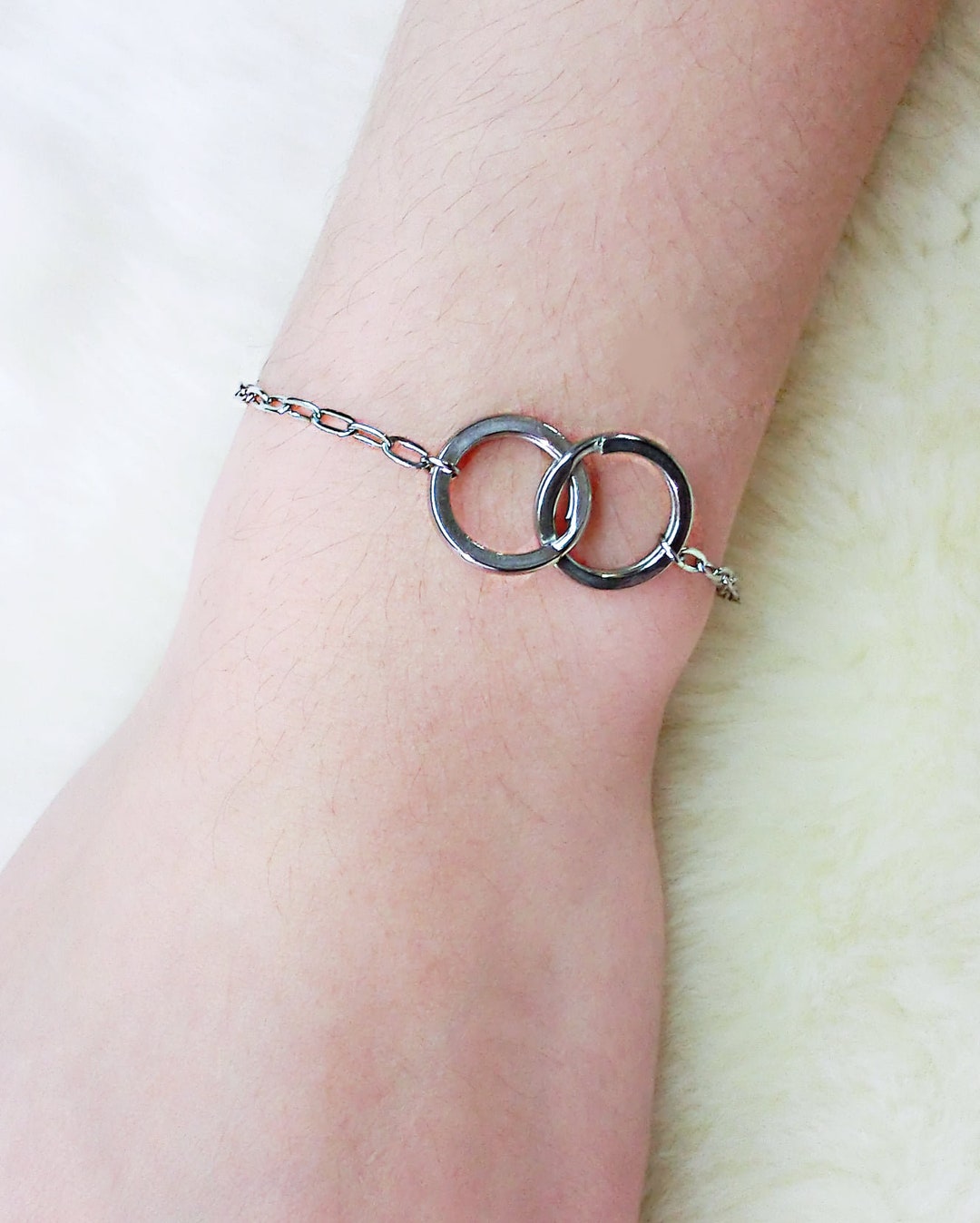 [HARANG]★BTS 着用★ Tassel Half & Half Chain Bracelet 61W2AjLBe+L._UY1000_.jpg