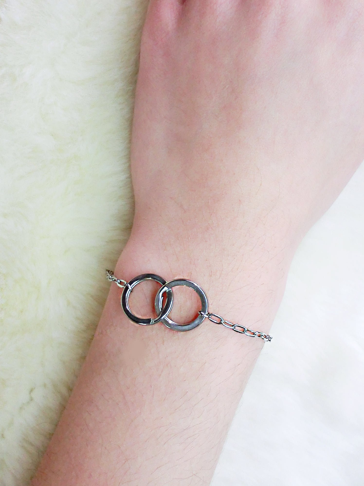 【one enough】Red Silver Ball Bracelet▲BTS愛用 ONE ENOUGH】Red Silver Ball Bracelet ☆BTS SUGA着用☆ (ONE