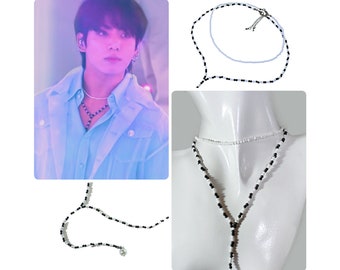 [HARANG] ★BTS 着用★ HR 47N_Gemstone Beads Necklace HARANG] ☆BTS 着用☆ HR 47N_Gemstone Beads Necklace