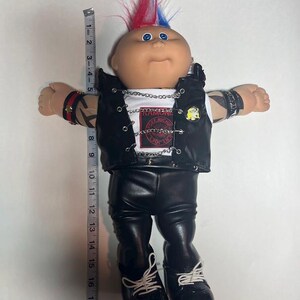 Punk Rock Cabbage Patch Doll (Flint Chaplin) - Ramones & Blondie