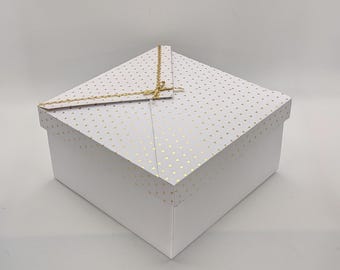 Luxus Wedding Box Brautjungfer Vorschlag Geschenkidee Elegante Verpackung Erinnerungsbehälter Herz Design Gold Metallic Memory Aufbewahrungsbox