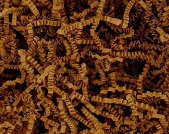 Brown Shredded Paper Filler Box Stuffing Gift Packaging Material Basket Fill Protection Shipping Cushion Crinkle Present Wrap Decorative Eco