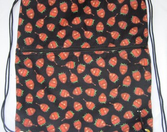 Sugar Rush Chocolate Strawberries: Backpack/tote clearance