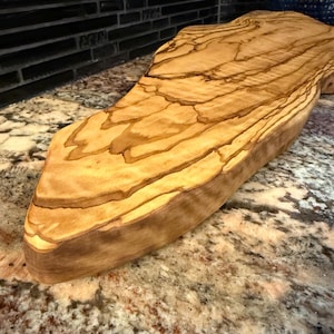 Olive wood cheese board/charcuterie board