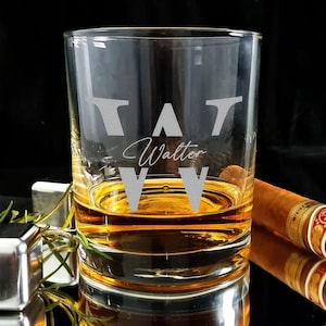 Personalized Whiskey Glasses for Groomsmen Proposal Gift Ideas 11oz Whisky Glass Premium Engraved Old Fashion Bachelor Wedding Party Favor
