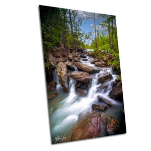 Falling Water Waterfall, Waterfall photography, Arkansas photography, landscape photography, wall art