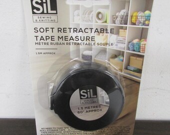 Haberdashery - SiL Sewing Soft Retractable Tape Measure 1.5m Approx