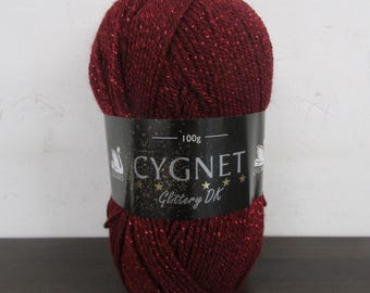 Brand New Glittery Deluxe Cygnet Yarn - Monster Mash - Glittery DK - 100g - Acrylic - Machine Washable - Knitting and Crochet Wool