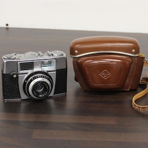 AGFA Silette-L Prontor 125 Vintage Camera 1:2.8/45 Untested With Case Photography Photographer Film German Analogue Viewfinder