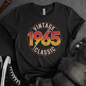 vintage 1965 shirt,classic 1965 birthday shirt,retro 60s tee,1965 gift for men,funny 60s shirt,vintage graphic tee,1965 t-shirt