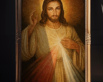 Sacred Heart of Jesus Portrait, Catholic Christian Art (Digital Download)