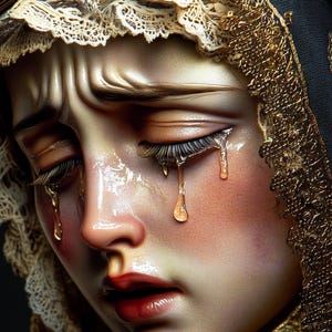 Our Lady of Sorrows Picture Our Sorrowful Mother Wall Art  Lady of Sorrows For Home Decor Mater Dolorosa Painting  Seven Sorrows of Mary#98