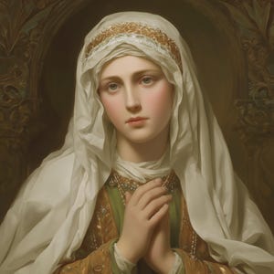 Our Virgin Mary Wall Art for Living Room Our Lady Virgin Mary Printable Mother of God Printable for Home Decor Catholic Art Printing #131