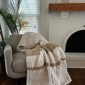 Chunky Knit Blanket Pattern