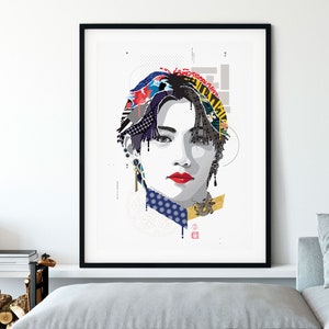 Felix, Felix Poster, Stray Kid Felix Poster, Stray Kids Felix, Felix Stray Kid Print, Stray Kids Art, Skz Poster, Lee Felix, Stray Kid Decor