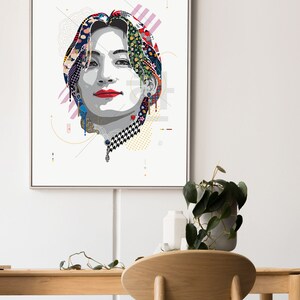 Jeonghan, Seventeen Jeonghan, Seventeen art, Jeonghan Poster, Seventeen Kpop poster, Seventeen print, Seventeen room decor art print