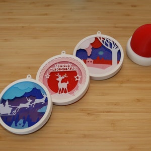 Holidays Ornaments 3D printed, Christmas tree decoration