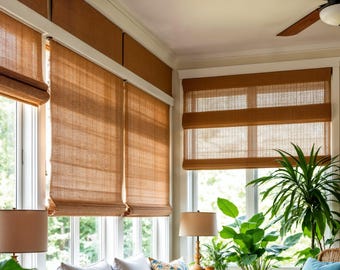 Bamboo curtains, B&B decorative curtains, balcony blackout curtains, blackout stretch curtains, bamboo curtain roller blinds.