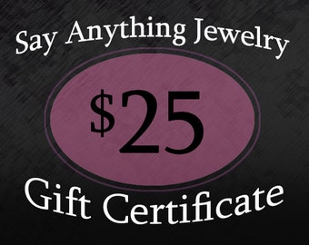 Gift Certificate - 25