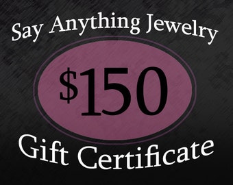 Gift Certificate - 150