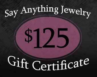 Gift Certificate - 125