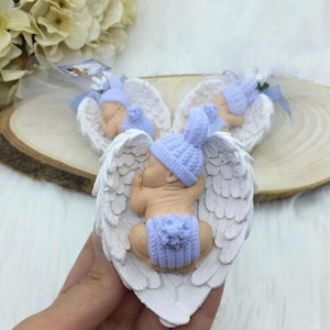 Spersonalizowany Baby Shower, Urodzinowy Pachnący Kamienny Magnes Prezent 10 Sztuk