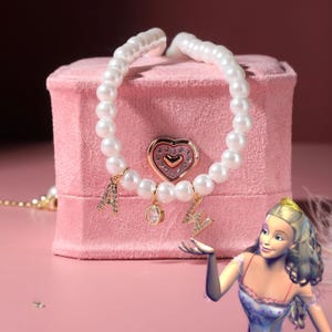 Lana A&W Pearl Necklace, Real Pearl Choker, Gift for Her | Lana Del Rey Merch, Trendy AW Jewelry, LDR Necklace