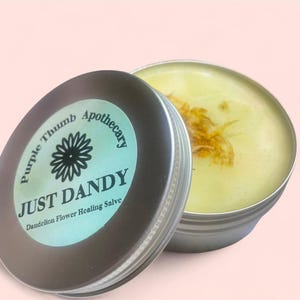 All Natural Herbal Dandelion Salve (Just Dandy)