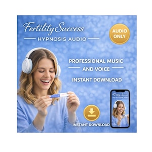 Áudio de Relaxamento para Fertilidade | Auto-hipnose | Download instantâneo | Para terapeutas ou uso pessoal