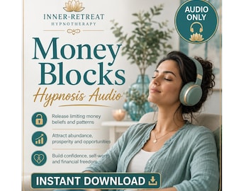 Money Blocks Hypnosis AUDIO - Instant Download