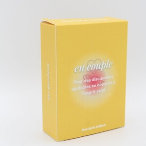 Jeu de cartes chrétien pour COUPLE