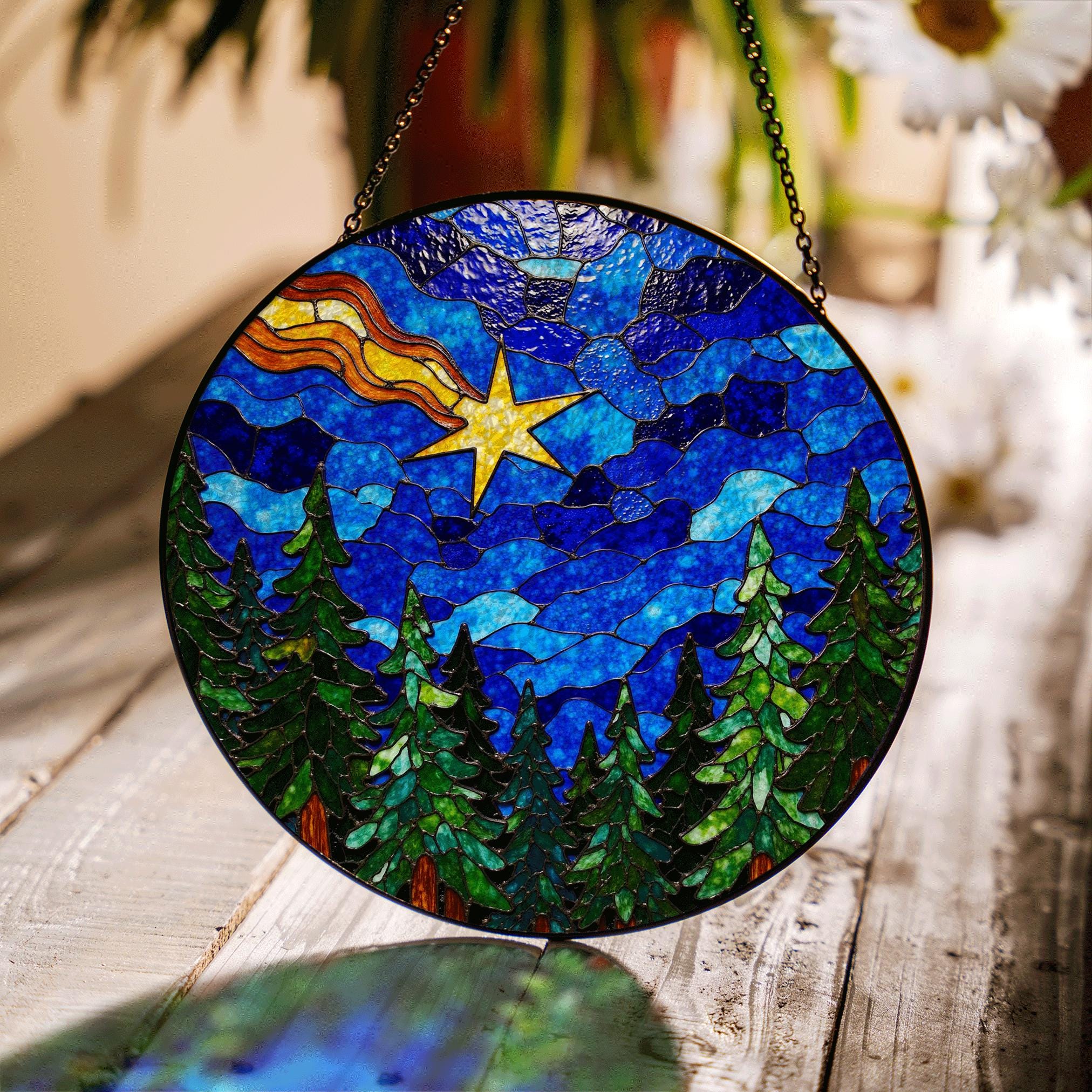 Shooting Star Glass - Etsy