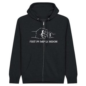 London Zip Hoodie - Etsy