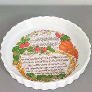 Vintage Tart/Flan Dish
