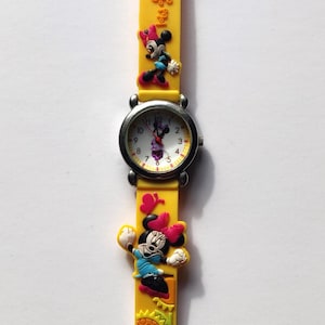 vintage des années 1990 - Montre Minnie Mouse Disney