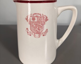Vintage Pembroke College Krug, Royal Falke Ironstone, hergestellt in England (ID68)