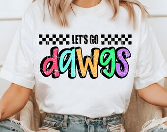 Dawgs PNG, Let's Go Dawgs PNG, Dawgs digital download, PNG design for Dtf and Sublimation, Mascot png, team spirit png, instant download
