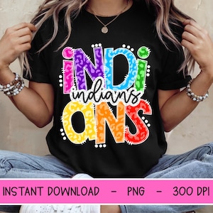 Indians PNG, leopard mascot PNG, Indians digital download, PNG design for Dtf and Sublimation, Mascot png, team spirit, instant download