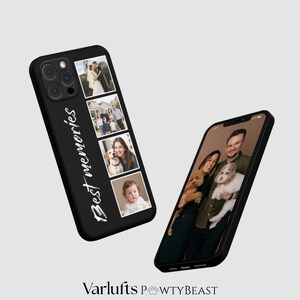 Custom Photo Phone Case for iPhone 16 15 14 13 Pro Max Plus mini, Personalized phone case with your own Photo, Choose 4 Pictures Phone Case