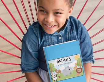 Kids Animal Activity Book | Printable Activity Book for Preschoolers | Fun & Educational Animal Activities