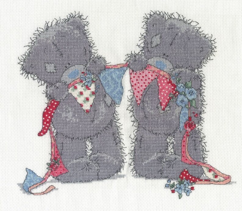 dmc tatty teddy cross stitch