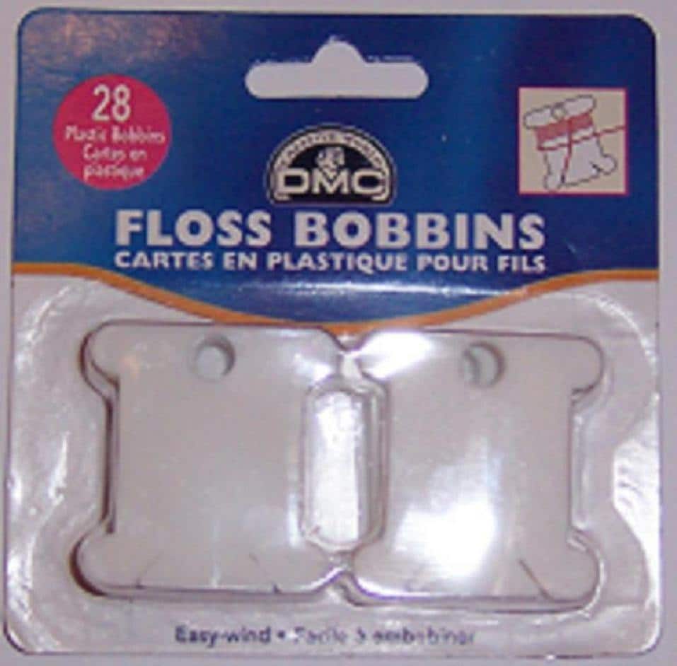 DMC 28 PLASTIC Floss/Thread Bobbins 28 per pack thread Etsy