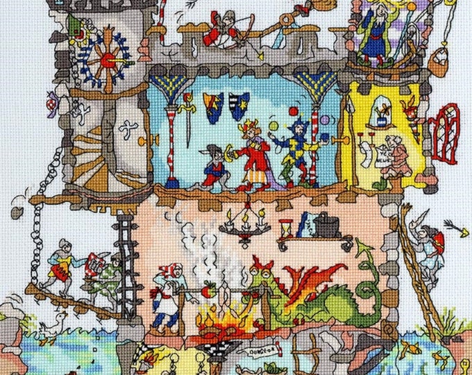 Bothy Threads Fashion Through the Decades Counted Cross Stitch Kit