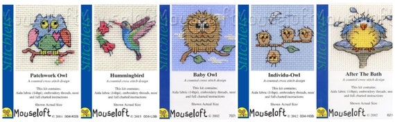 Christmas Eve Owl Stitchlet by Mouseloft no card