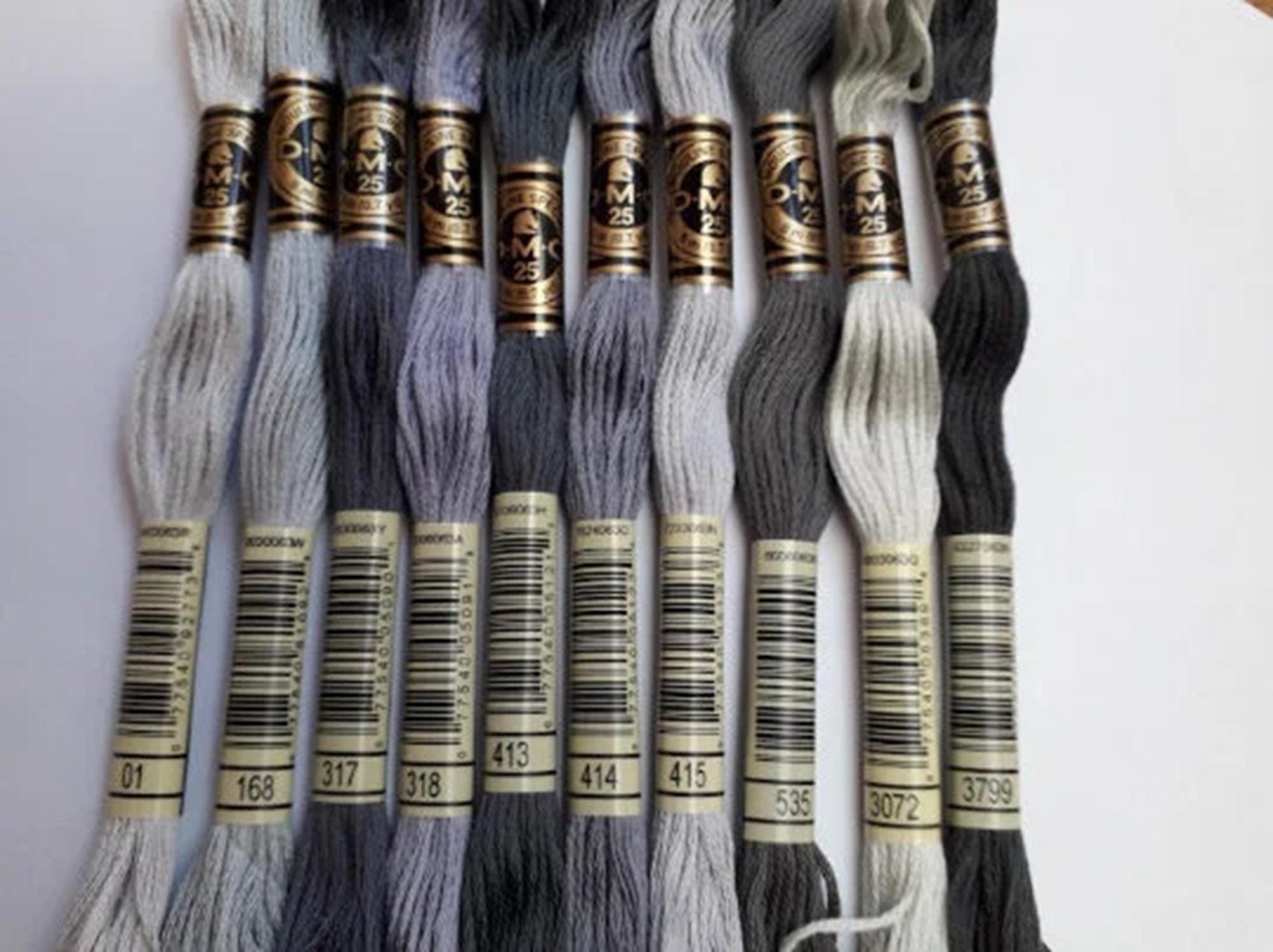 Fil à Broder DMC Coton Retors N°168 - Écheveau 100% Coton Pour Couture Et Broderie