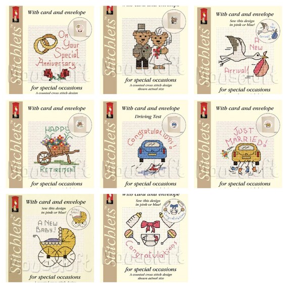 MOUSELOFT STITCHLETS CROSS STITCH KIT ~ PONY ~ NEW