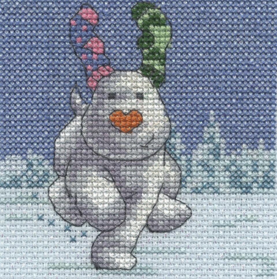 Crafts Dmc The Snowman And The Snowdog Counted Cross Stitch Kits Choose From 8 Designs Kisetsu System Co Jp